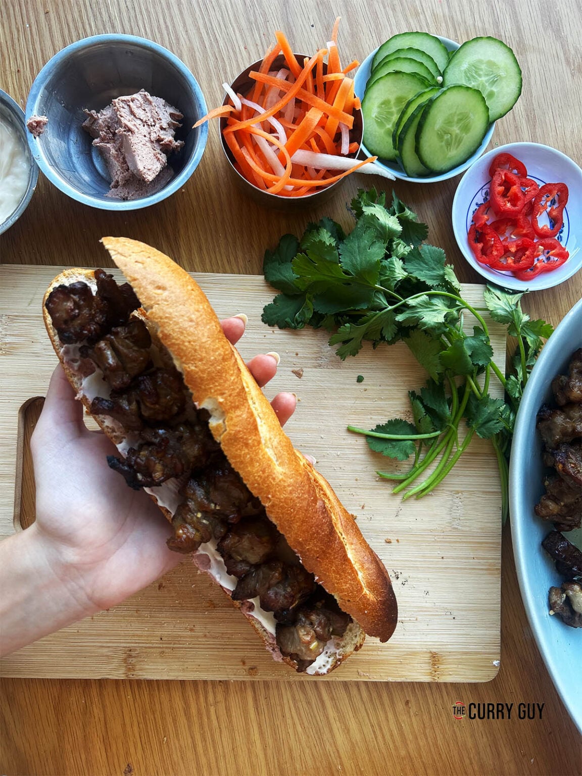 Pork Banh Mi Recipe | Vietnamese Recipes | The Curry Guy