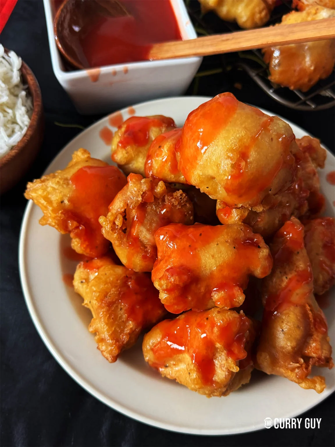 Sweet and Sour Chinese Chicken Balls