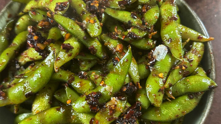 Spicy Edamame Recipe | The Curry Guy