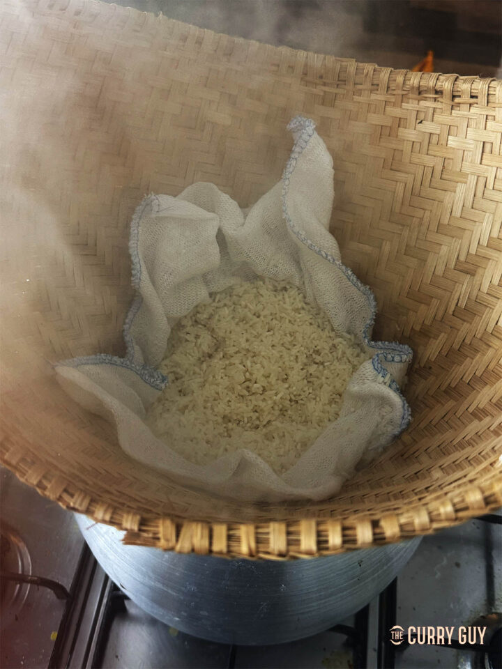 Sticky Rice Recipe | Thai Glutinous Rice | The Curry Guy