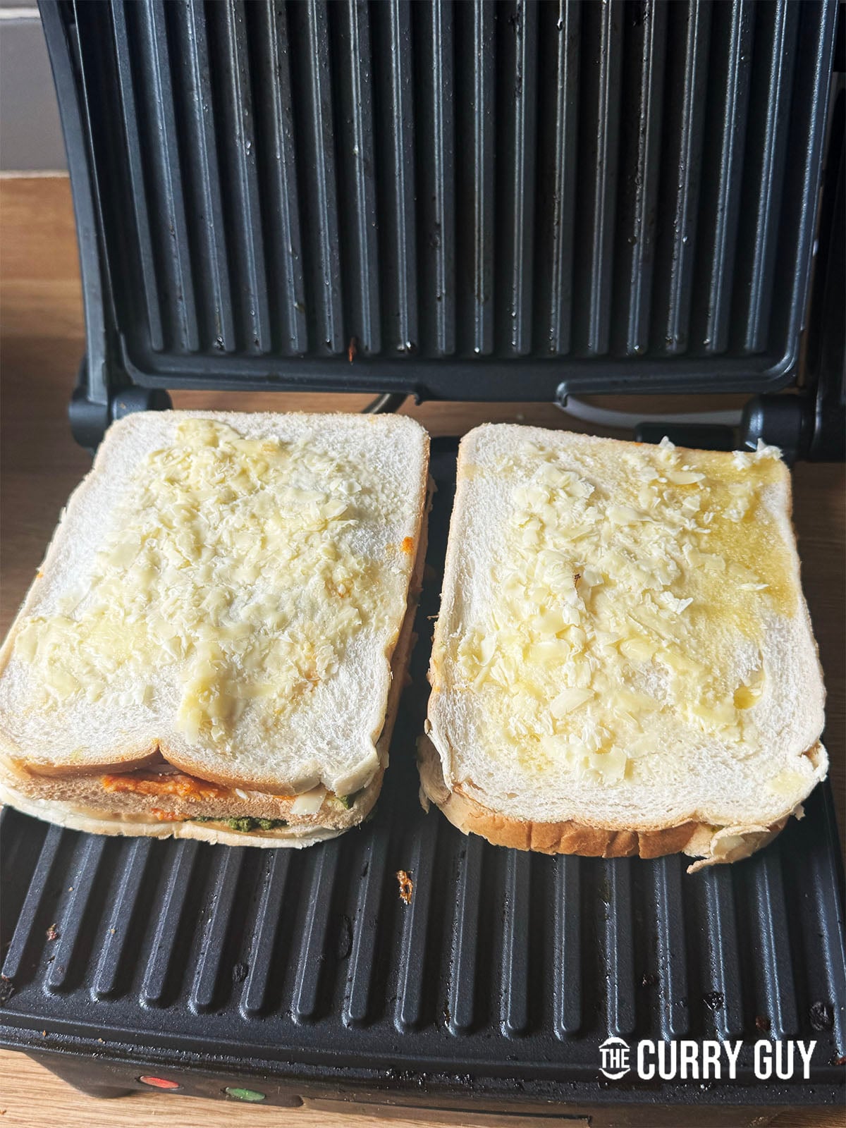 grilling the bombay sandwich
