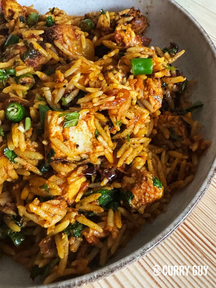 chicken tikka biryani